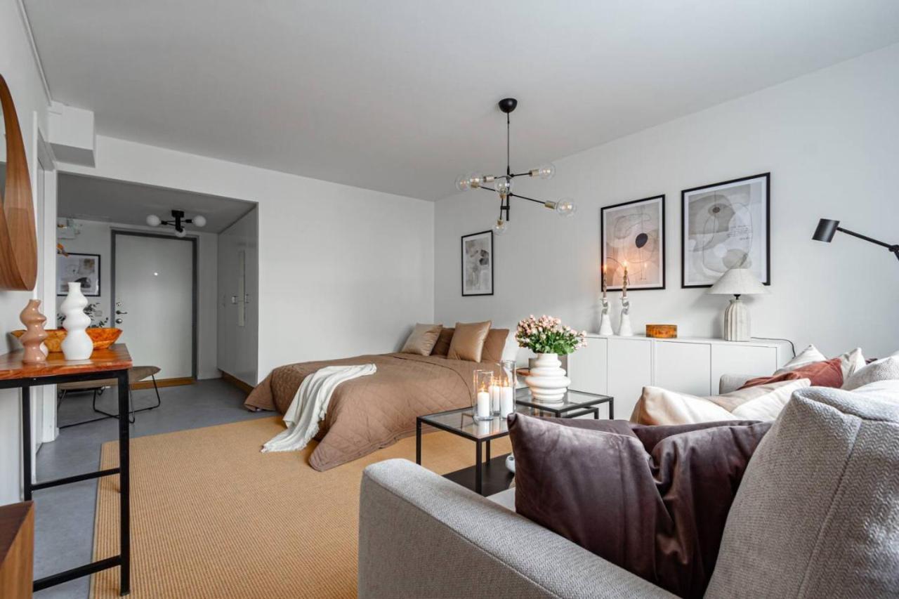 Simple Studio In Trendy Soedermalm - Construction Work Stockholm Buitenkant foto