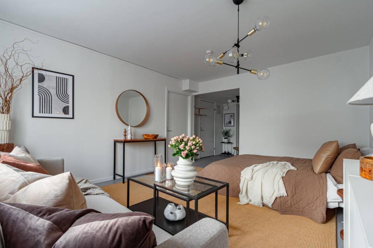 Simple Studio In Trendy Soedermalm - Construction Work Stockholm Buitenkant foto