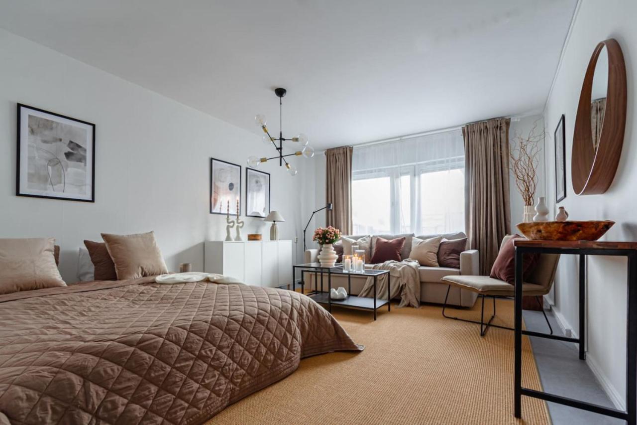 Simple Studio In Trendy Soedermalm - Construction Work Stockholm Buitenkant foto